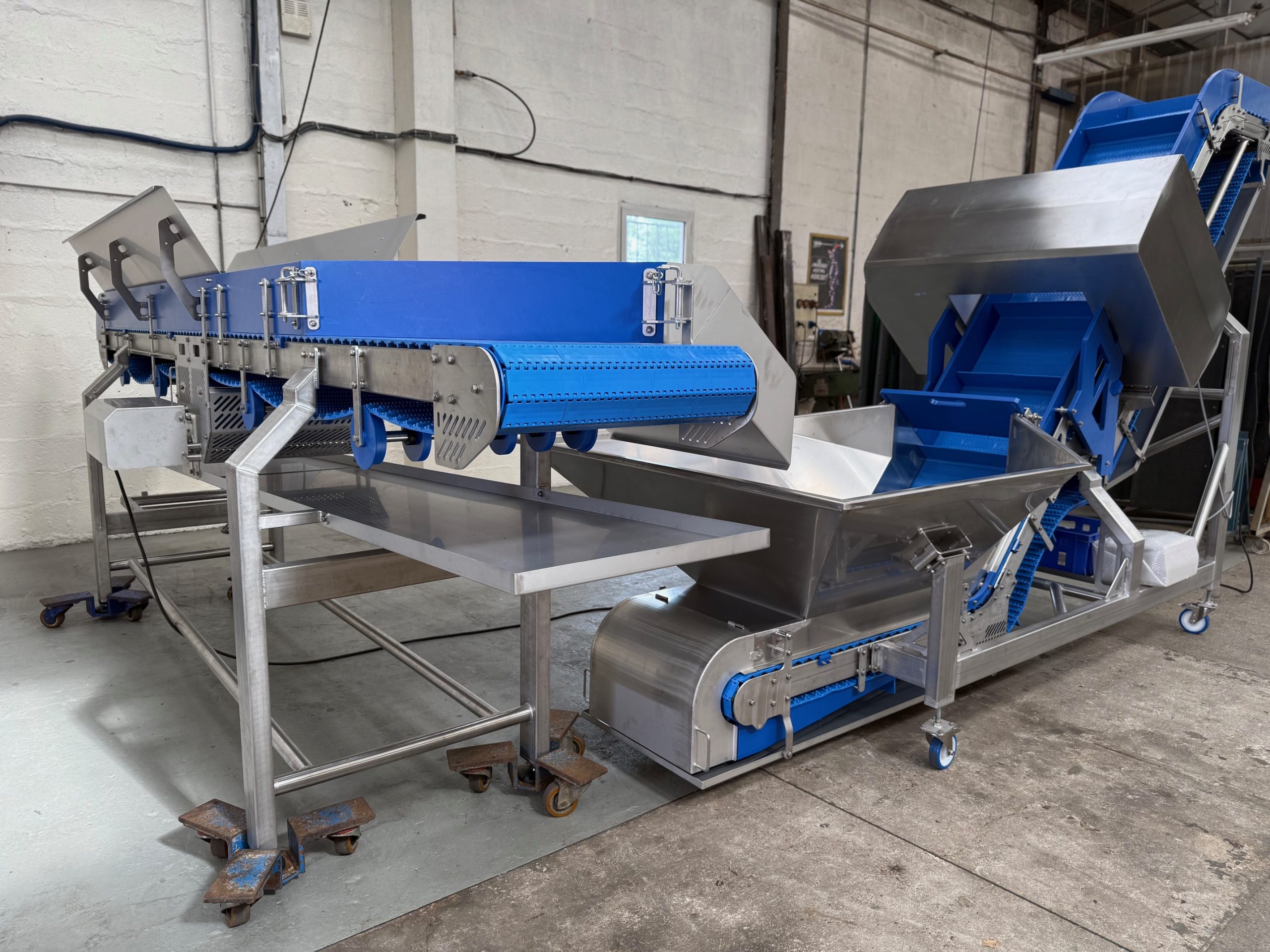 Convoyeurs industriels agroalimentaires